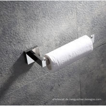 Customized Modern Edelstahl Badezimmer Wandmontage Toilettenpapierrollenhalter Schwarzer Handtuchpapierpapierhalter